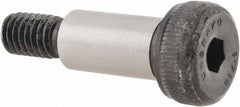 Unbrako - 8mm Shoulder Diam x 16mm Shoulder Length, M6x1 Metric Coarse, Hex Socket Shoulder Screw - 12.9 Alloy Steel, 5.5mm Head Height x 13mm Head Diam - Exact Tooling