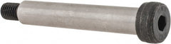Unbrako - 16mm Shoulder Diam x 90mm Shoulder Length, M12x1.75 Metric Coarse, Hex Socket Shoulder Screw - 12.9 Alloy Steel, 11mm Head Height x 24mm Head Diam - Exact Tooling