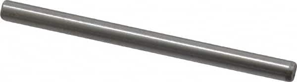 Unbrako - 1/8" Diam x 1-3/4" Pin Length Grade 8 Alloy Steel Oversized Dowel Pin - C 60 (Surface) & C 50-58 Hardness, 1,845 Lb Breaking Strength, 1 Beveled & 1 Rounded End - Exact Tooling