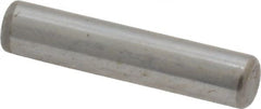 Unbrako - 3/16" Diam x 7/8" Pin Length Grade 8 Alloy Steel Oversized Dowel Pin - C 60 (Surface) & C 50-58 Hardness, 4,140 Lb Breaking Strength, 1 Beveled & 1 Rounded End - Exact Tooling