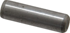 Unbrako - 1/4" Diam x 7/8" Pin Length Grade 8 Alloy Steel Oversized Dowel Pin - C 60 (Surface) & C 50-58 Hardness, 7,370 Lb Breaking Strength, 1 Beveled & 1 Rounded End - Exact Tooling