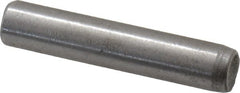 Unbrako - 1/4" Diam x 1-1/4" Pin Length Grade 8 Alloy Steel Oversized Dowel Pin - C 60 (Surface) & C 50-58 Hardness, 7,370 Lb Breaking Strength, 1 Beveled & 1 Rounded End - Exact Tooling