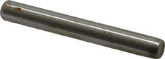 Unbrako - 1/4" Diam x 2" Pin Length Grade 8 Alloy Steel Oversized Dowel Pin - C 60 (Surface) & C 50-58 Hardness, 7,370 Lb Breaking Strength, 1 Beveled & 1 Rounded End - Exact Tooling
