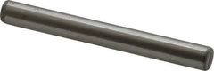 Unbrako - 1/4" Diam x 2-1/4" Pin Length Grade 8 Alloy Steel Oversized Dowel Pin - C 60 (Surface) & C 50-58 Hardness, 7,370 Lb Breaking Strength, 1 Beveled & 1 Rounded End - Exact Tooling