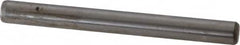 Unbrako - 1/4" Diam x 2-1/2" Pin Length Grade 8 Alloy Steel Oversized Dowel Pin - C 60 (Surface) & C 50-58 Hardness, 7,370 Lb Breaking Strength, 1 Beveled & 1 Rounded End - Exact Tooling