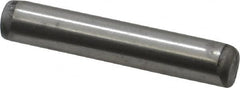 Unbrako - 5/16" Diam x 2" Pin Length Grade 8 Alloy Steel Oversized Dowel Pin - C 60 (Surface) & C 50-58 Hardness, 11,500 Lb Breaking Strength, 1 Beveled & 1 Rounded End - Exact Tooling