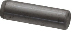 Unbrako - 3/8" Diam x 1-1/4" Pin Length Grade 8 Alloy Steel Oversized Dowel Pin - C 60 (Surface) & C 50-58 Hardness, 16,580 Lb Breaking Strength, 1 Beveled & 1 Rounded End - Exact Tooling