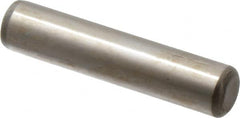 Unbrako - 3/8" Diam x 1-3/4" Pin Length Grade 8 Alloy Steel Oversized Dowel Pin - C 60 (Surface) & C 50-58 Hardness, 16,580 Lb Breaking Strength, 1 Beveled & 1 Rounded End - Exact Tooling
