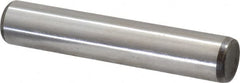 Unbrako - 3/8" Diam x 2" Pin Length Grade 8 Alloy Steel Oversized Dowel Pin - C 60 (Surface) & C 50-58 Hardness, 16,580 Lb Breaking Strength, 1 Beveled & 1 Rounded End - Exact Tooling