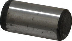 Unbrako - 1/2" Diam x 1" Pin Length Grade 8 Alloy Steel Oversized Dowel Pin - C 60 (Surface) & C 50-58 Hardness, 29,460 Lb Breaking Strength, 1 Beveled & 1 Rounded End - Exact Tooling