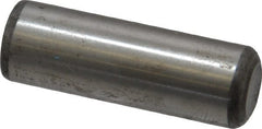 Unbrako - 1/2" Diam x 1-1/2" Pin Length Grade 8 Alloy Steel Oversized Dowel Pin - C 60 (Surface) & C 50-58 Hardness, 29,460 Lb Breaking Strength, 1 Beveled & 1 Rounded End - Exact Tooling