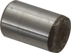 Unbrako - 5/8" Diam x 1" Pin Length Grade 8 Alloy Steel Oversized Dowel Pin - C 60 (Surface) & C 50-58 Hardness, 46,020 Lb Breaking Strength, 1 Beveled & 1 Rounded End - Exact Tooling