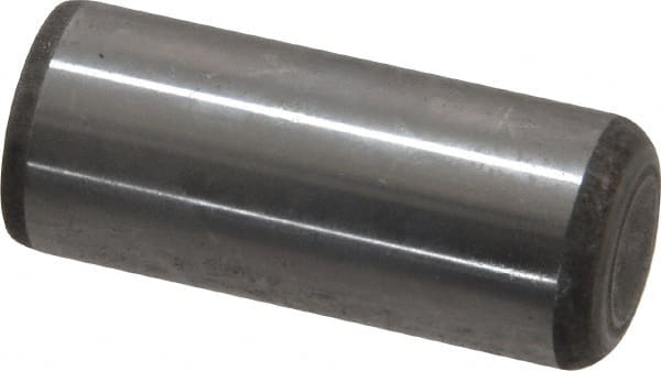 Unbrako - 5/8" Diam x 1-1/2" Pin Length Grade 8 Alloy Steel Oversized Dowel Pin - C 60 (Surface) & C 50-58 Hardness, 46,020 Lb Breaking Strength, 1 Beveled & 1 Rounded End - Exact Tooling