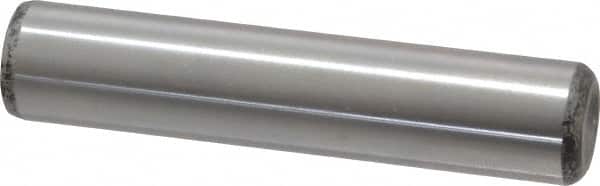 Unbrako - 5/8" Diam x 3" Pin Length Grade 8 Alloy Steel Oversized Dowel Pin - C 60 (Surface) & C 50-58 Hardness, 46,020 Lb Breaking Strength, 1 Beveled & 1 Rounded End - Exact Tooling