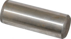 Unbrako - 3/4" Diam x 2" Pin Length Grade 8 Alloy Steel Oversized Dowel Pin - C 60 (Surface) & C 50-58 Hardness, 66,270 Lb Breaking Strength, 1 Beveled & 1 Rounded End - Exact Tooling