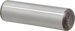 Unbrako - 3/4" Diam x 2-1/2" Pin Length Grade 8 Alloy Steel Oversized Dowel Pin - C 60 (Surface) & C 50-58 Hardness, 66,270 Lb Breaking Strength, 1 Beveled & 1 Rounded End - Exact Tooling