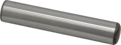 Unbrako - 3/4" Diam x 4" Pin Length Grade 8 Alloy Steel Oversized Dowel Pin - C 60 (Surface) & C 50-58 Hardness, 66,270 Lb Breaking Strength, 1 Beveled & 1 Rounded End - Exact Tooling