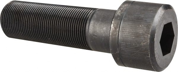 Unbrako - 1-1/2 - 12 UNF Hex Socket Drive, Socket Cap Screw - Alloy Steel, Black Oxide Finish, 5" Length Under Head - Exact Tooling