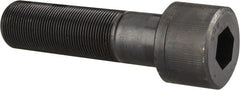 Unbrako - 1-1/2 - 12 UNF Hex Socket Drive, Socket Cap Screw - Alloy Steel, Black Oxide Finish, 5-1/2" Length Under Head - Exact Tooling