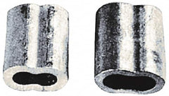 Value Collection - 5/16" Oval Compression Sleeve - Aluminum - Exact Tooling