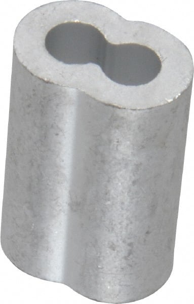 Value Collection - 3/16" Oval Compression Sleeve - Aluminum - Exact Tooling