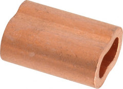 Value Collection - 1/4" Oval Compression Sleeve - Copper - Exact Tooling