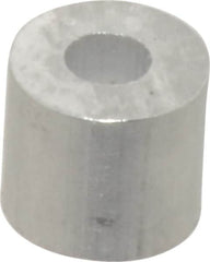 Value Collection - 1/8" Round Stop Compression Sleeve - Aluminum - Exact Tooling