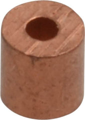 Value Collection - 1/16" Round Stop Compression Sleeve - Copper - Exact Tooling