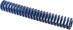 Associated Spring Raymond - 50mm Hole Diam, 25mm Rod Diam, 12" Free Length, Blue Die Spring - 4400.3999 N Max Deflection, 114mm Max Deflection, Medium Duty, Chromium Alloy Steel - Exact Tooling