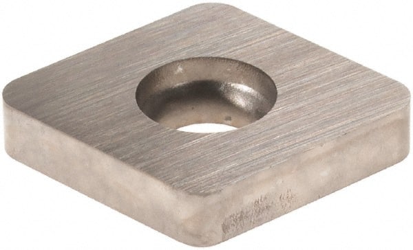 Sandvik Coromant - 1/2" Inscribed Circle, Toolholder Shim for Indexables - 5/16" Thick, 5322 234 Shim Style, Positive Rake, Left Hand, Right Hand Cut - Exact Tooling