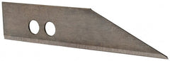ICT - 12 Piece Stainless Steel Safety Blade - 1-3/4" OAL - Exact Tooling