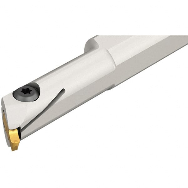 Iscar - 25mm Min Bore Diam, 200mm OAL, 25mm Shank Diam, GHIU Indexable Boring Bar - 3.5mm Max Bore Depth, GIPI Insert, Clamp Holding Method - Exact Tooling