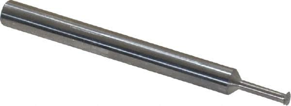 Scientific Cutting Tools - 32 to 56 TPI, Internal/External Single Profile Thread Mill - #8" Noml Diam, 0.12" Cut Diam, 3/16" Shank Diam, 3 Flute, 0.07" Neck Diam, 0.3" Neck Length, 2" OAL, Bright Finish - Exact Tooling