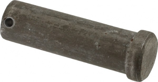 Made in USA - 1" Pin Diam, 3-1/4" OAL, Standard Clevis Pin - Exact Tooling