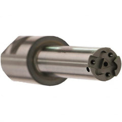 Emuge - 23.85mm Cut Diam, 80mm Max Hole Depth, 25mm Shank Diam, Internal Indexable Thread Mill - Insert Style GF6431, 3 Inserts, Toolholder Style GZ34, 138mm OAL - Exact Tooling