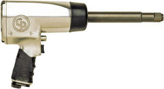 Chicago Pneumatic - 3/4" Drive, 4,200 RPM, 1,000 Ft/Lb Torque Impact Wrench/Ratchet - Pistol Grip Handle, 900 IPM, 24 CFM, 90 psi, 3/8" NPT Inlet - Exact Tooling