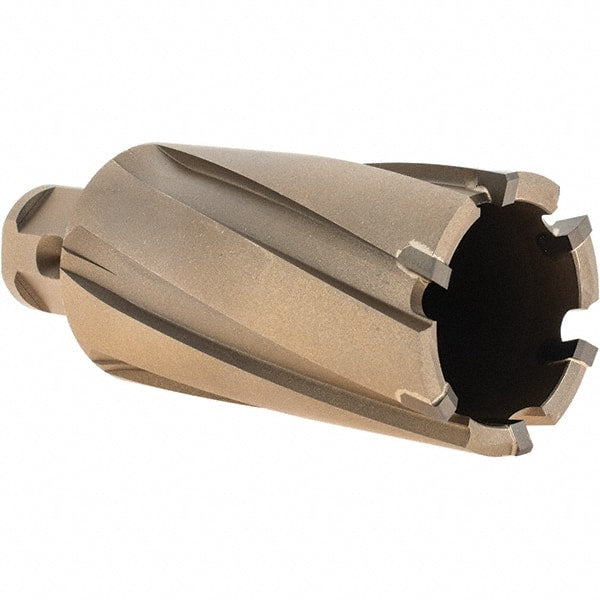 Hougen - 1-3/8" Diam x 2" Deep Carbide-Tipped Annular Cutter - Exact Tooling