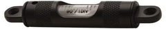 Geier & Bluhm, Inc. - 3-13/32 Inch Long, Horizontal, Brass Tubular and Pocket Level - 2 mm Sensitivity, 9/16 Inch High/Diameter, Black Enamel, 1 Vial - Exact Tooling