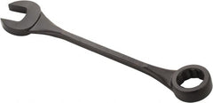 Proto - 3-1/2" 12 Point Offset Combination Wrench - 15° Offset Angle, 37" OAL, Steel, Black Finish - Exact Tooling