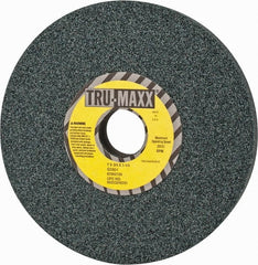 Tru-Maxx - 7" Diam x 1-1/4" Hole x 3/4" Thick, I Hardness, 60 Grit Surface Grinding Wheel - Silicon Carbide, Type 5, Medium Grade, 3,600 Max RPM, Vitrified Bond, One-Side Recess - Exact Tooling