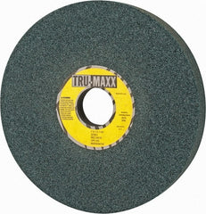 Tru-Maxx - 7" Diam x 1-1/4" Hole x 1" Thick, I Hardness, 80 Grit Surface Grinding Wheel - Silicon Carbide, Type 5, Medium Grade, 3,600 Max RPM, Vitrified Bond, One-Side Recess - Exact Tooling