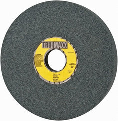 Tru-Maxx - 7" Diam x 1-1/4" Hole x 1" Thick, I Hardness, 100 Grit Surface Grinding Wheel - Silicon Carbide, Type 5, Fine Grade, 3,600 Max RPM, Vitrified Bond, One-Side Recess - Exact Tooling