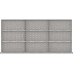 LISTA - 9-Compartment Drawer Divider Layout for 3.15" High Drawers - Exact Tooling