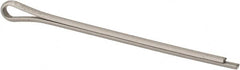 Made in USA - 1/16" Diam x 1-1/4" Long Extended Prong Cotter Pin - Grade 18-8, Uncoated, Stainless Steel - Exact Tooling