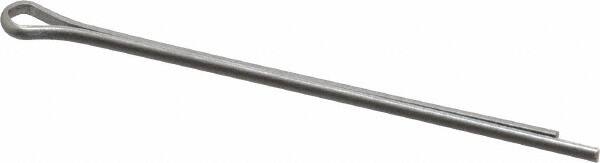 Made in USA - 1/16" Diam x 1-1/2" Long Extended Prong Cotter Pin - Grade 18-8, Uncoated, Stainless Steel - Exact Tooling