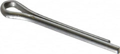 Made in USA - 3/32" Diam x 3/4" Long Extended Prong Cotter Pin - Grade 18-8, Uncoated, Stainless Steel - Exact Tooling