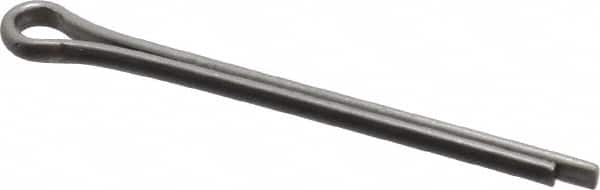 Made in USA - 3/32" Diam x 1-1/4" Long Extended Prong Cotter Pin - Grade 18-8, Uncoated, Stainless Steel - Exact Tooling