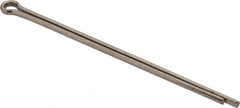 Made in USA - 3/32" Diam x 2-1/2" Long Extended Prong Cotter Pin - Grade 18-8, Uncoated, Stainless Steel - Exact Tooling