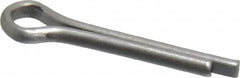 Made in USA - 1/8" Diam x 3/4" Long Extended Prong Cotter Pin - Grade 18-8, Uncoated, Stainless Steel - Exact Tooling