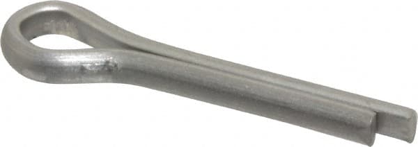 Made in USA - 5/32" Diam x 3/4" Long Extended Prong Cotter Pin - Grade 18-8, Uncoated, Stainless Steel - Exact Tooling